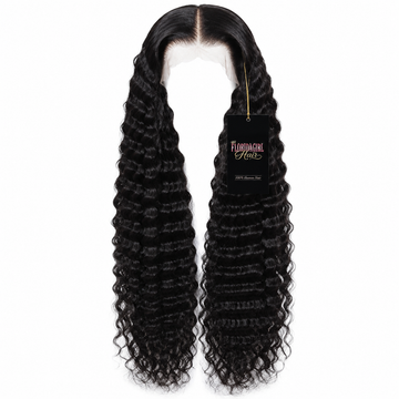 Deep Wave Transparent Wig